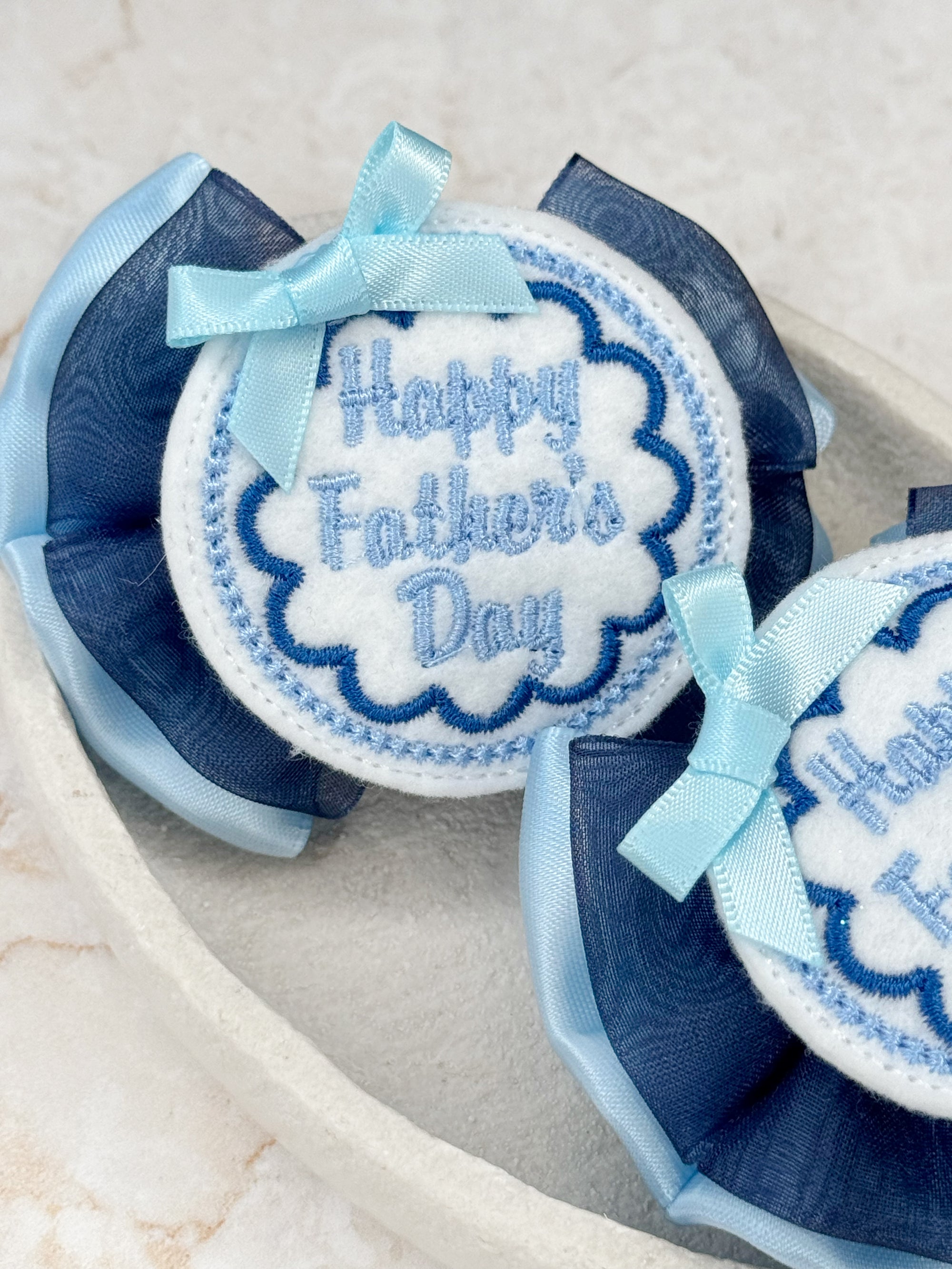 Happy Fathers Day Capri Baby Bow