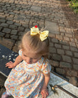 Enchanted Rose Satin Baby Bows