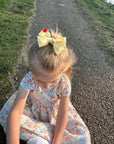 Enchanted Rose Satin Baby Bows