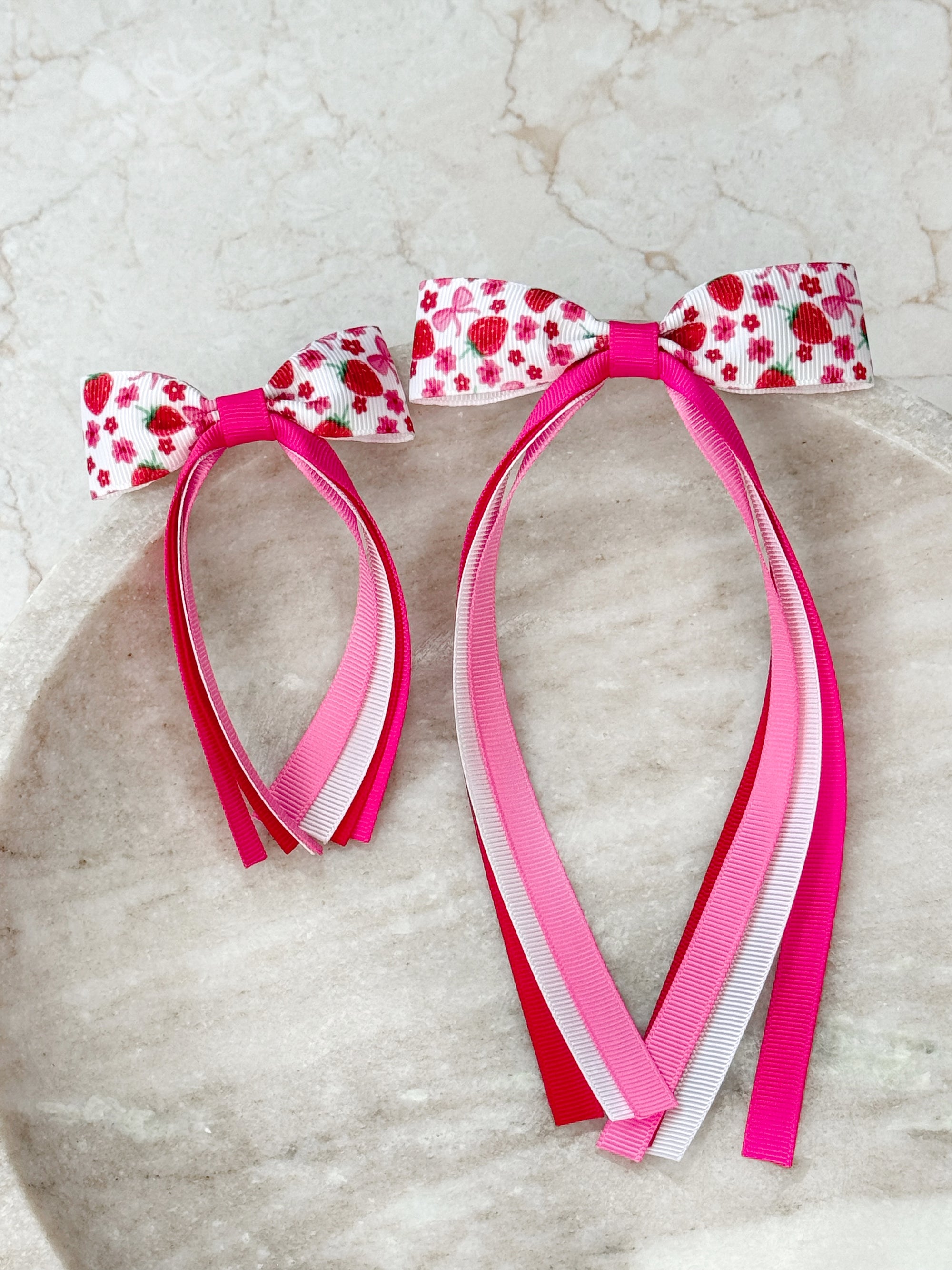 Strawberries &amp; Bows Florence Tassel Bow