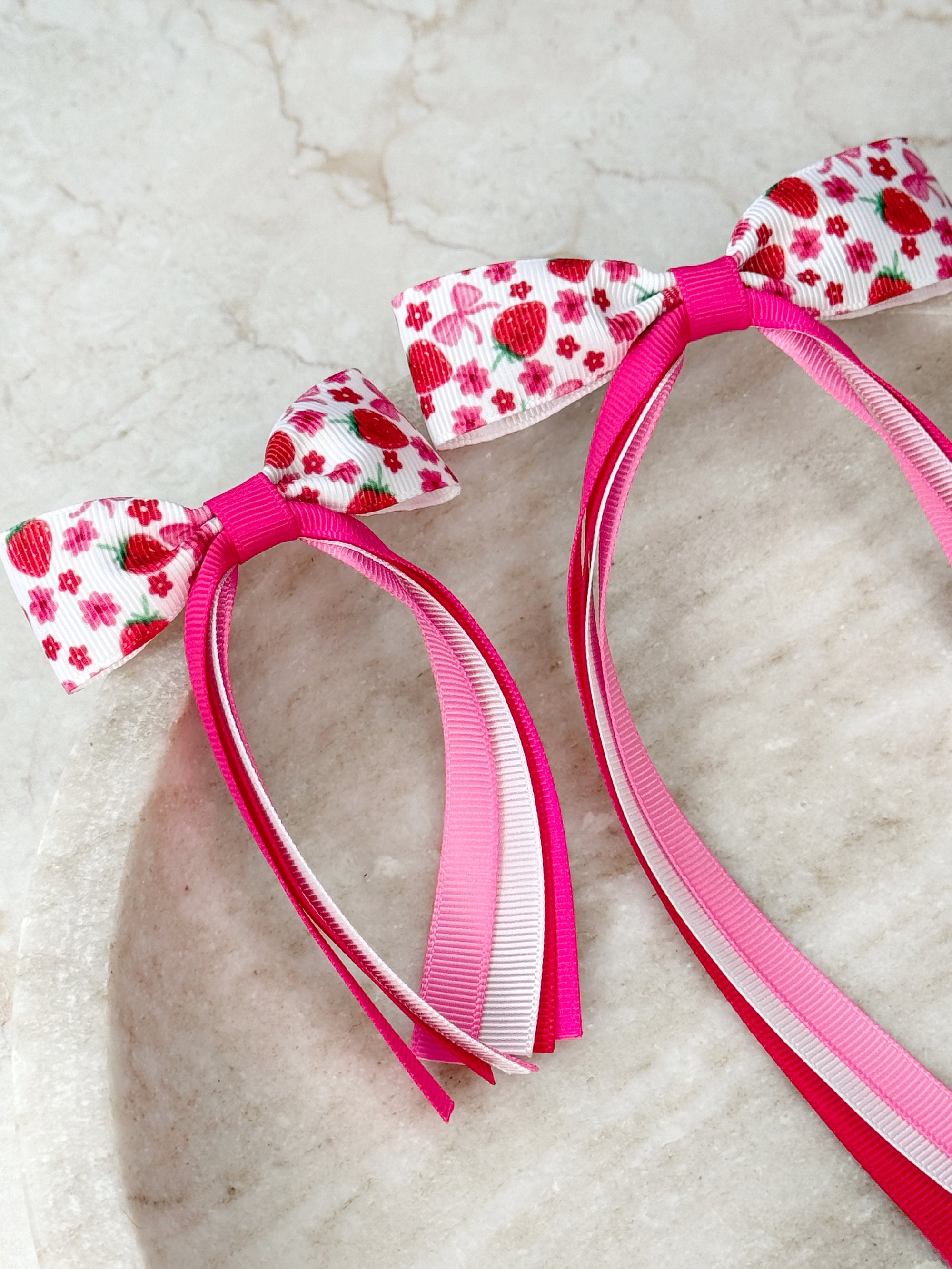 Strawberries &amp; Bows Florence Tassel Bow