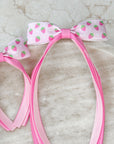 Strawberry Margarita Florence Tassel Bow