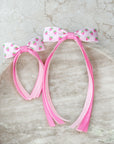Strawberry Margarita Florence Tassel Bow