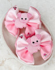 This Little Piggy Capri Baby Bow