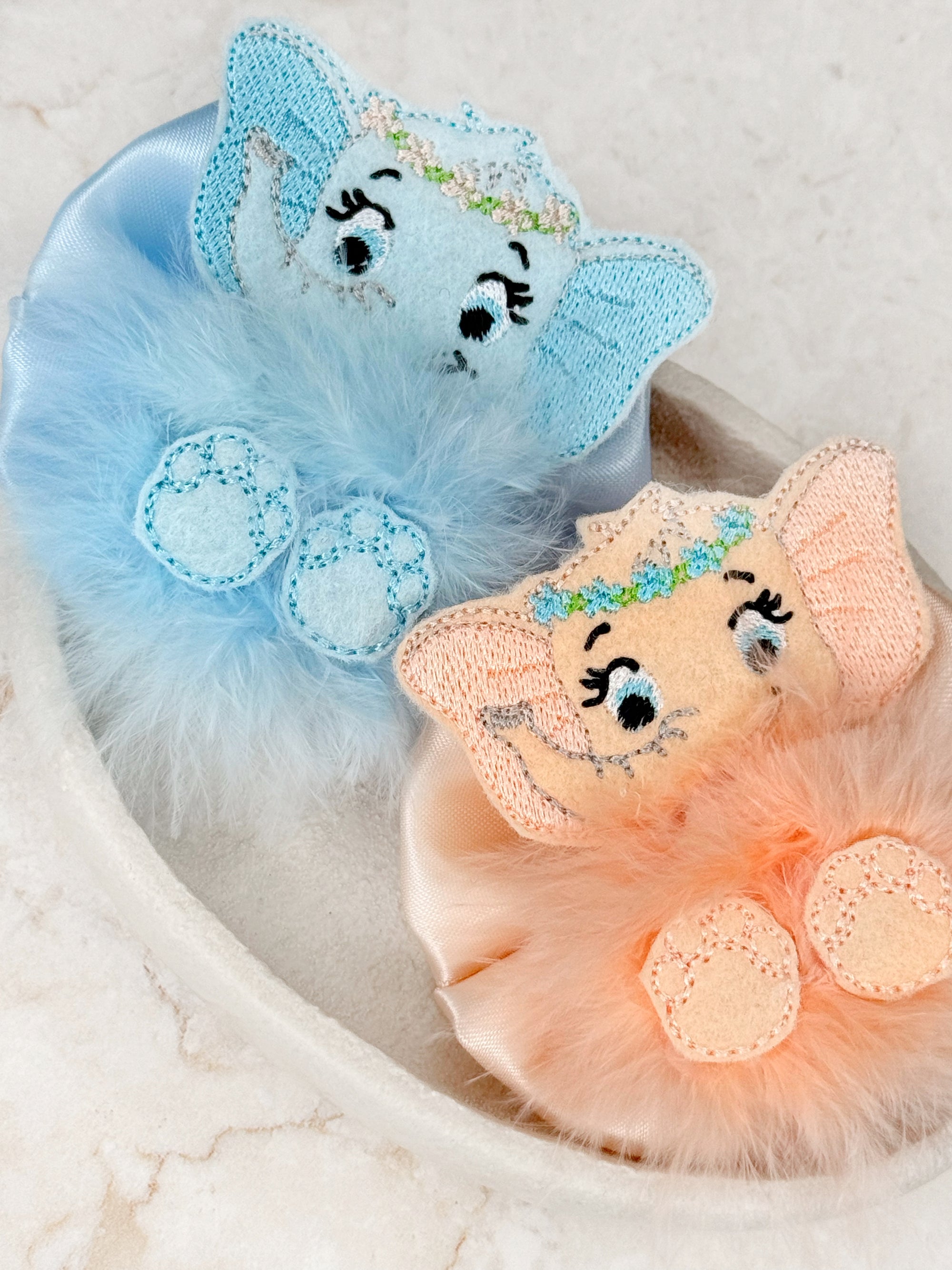 Nellie &amp; Ellie Fluffy Capri Baby Bow