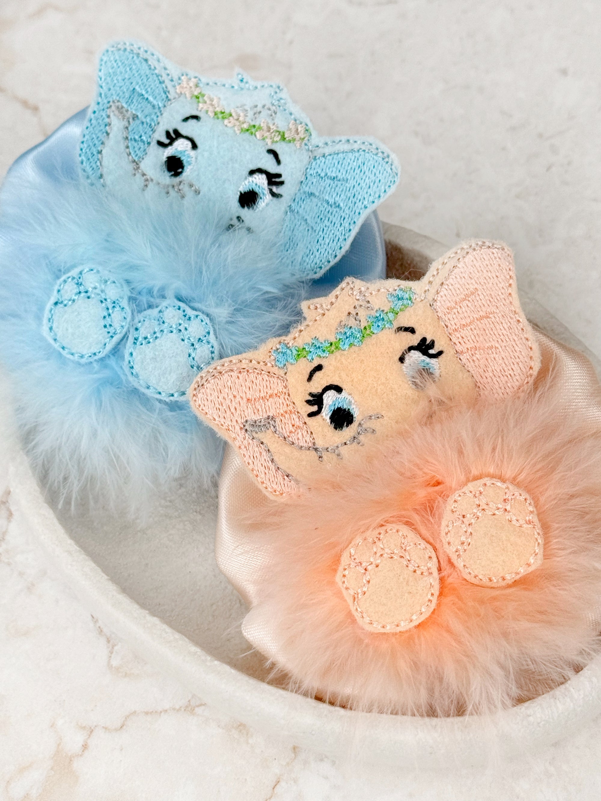Nellie &amp; Ellie Fluffy Capri Baby Bow