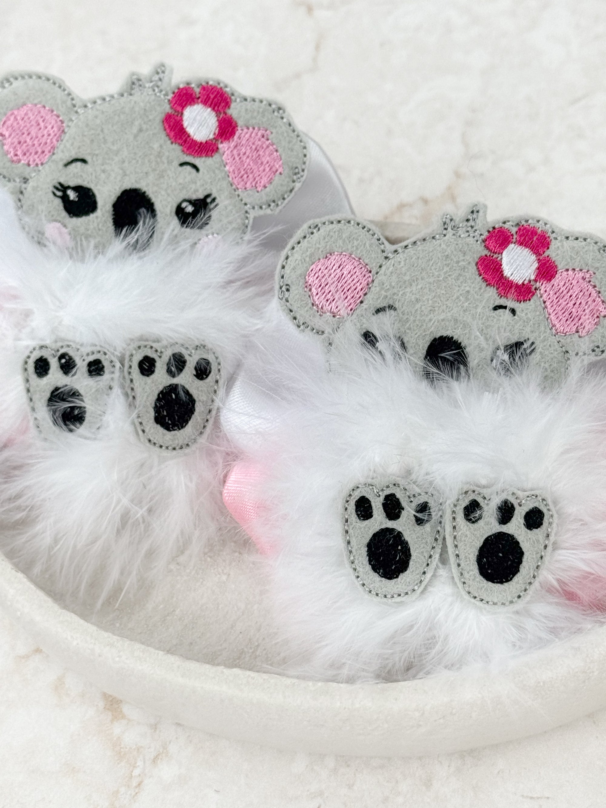 Miss Koala Fluffy Capri Baby Bow