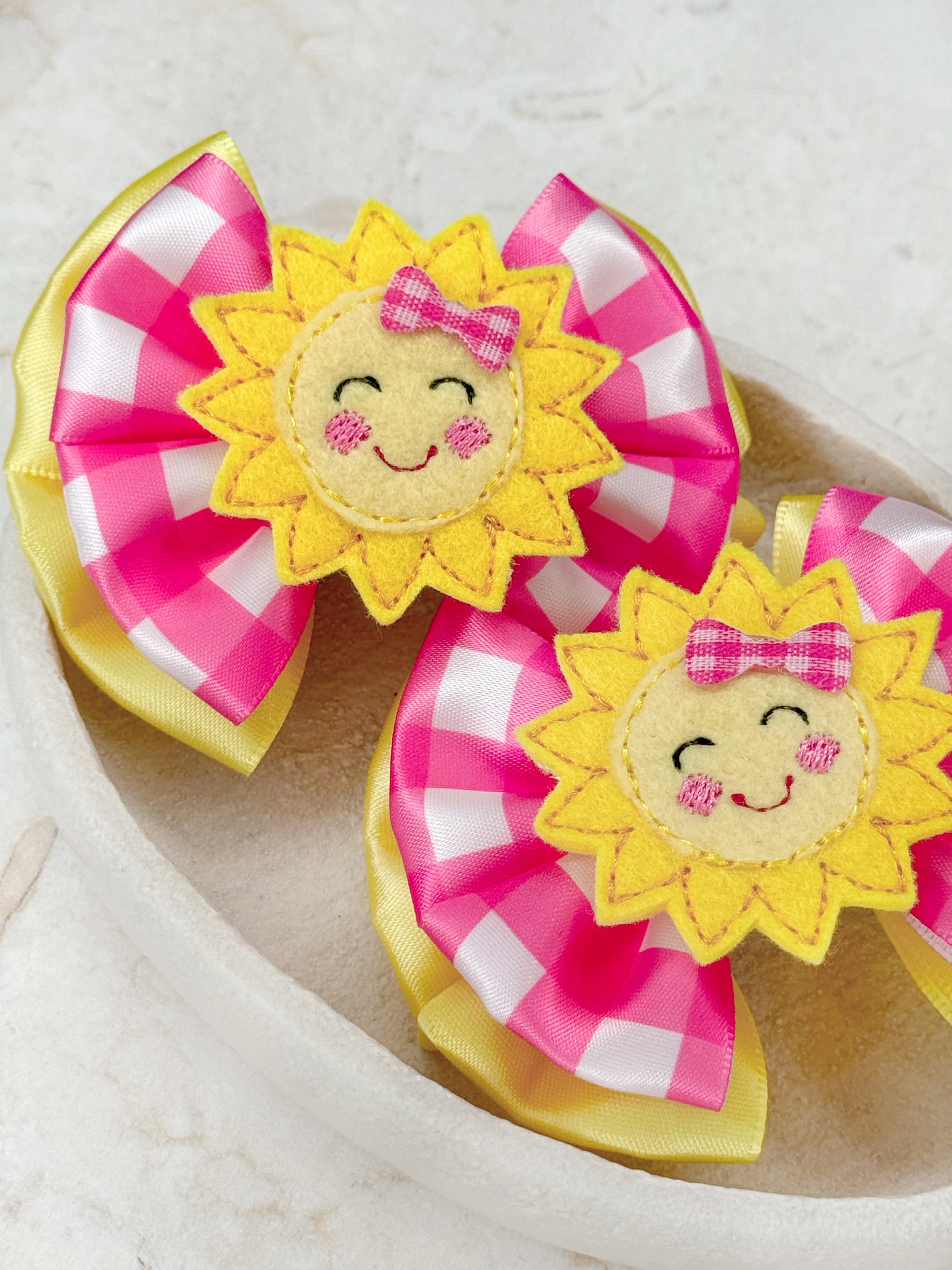 Sunshine Through My Window Capri Baby Bow