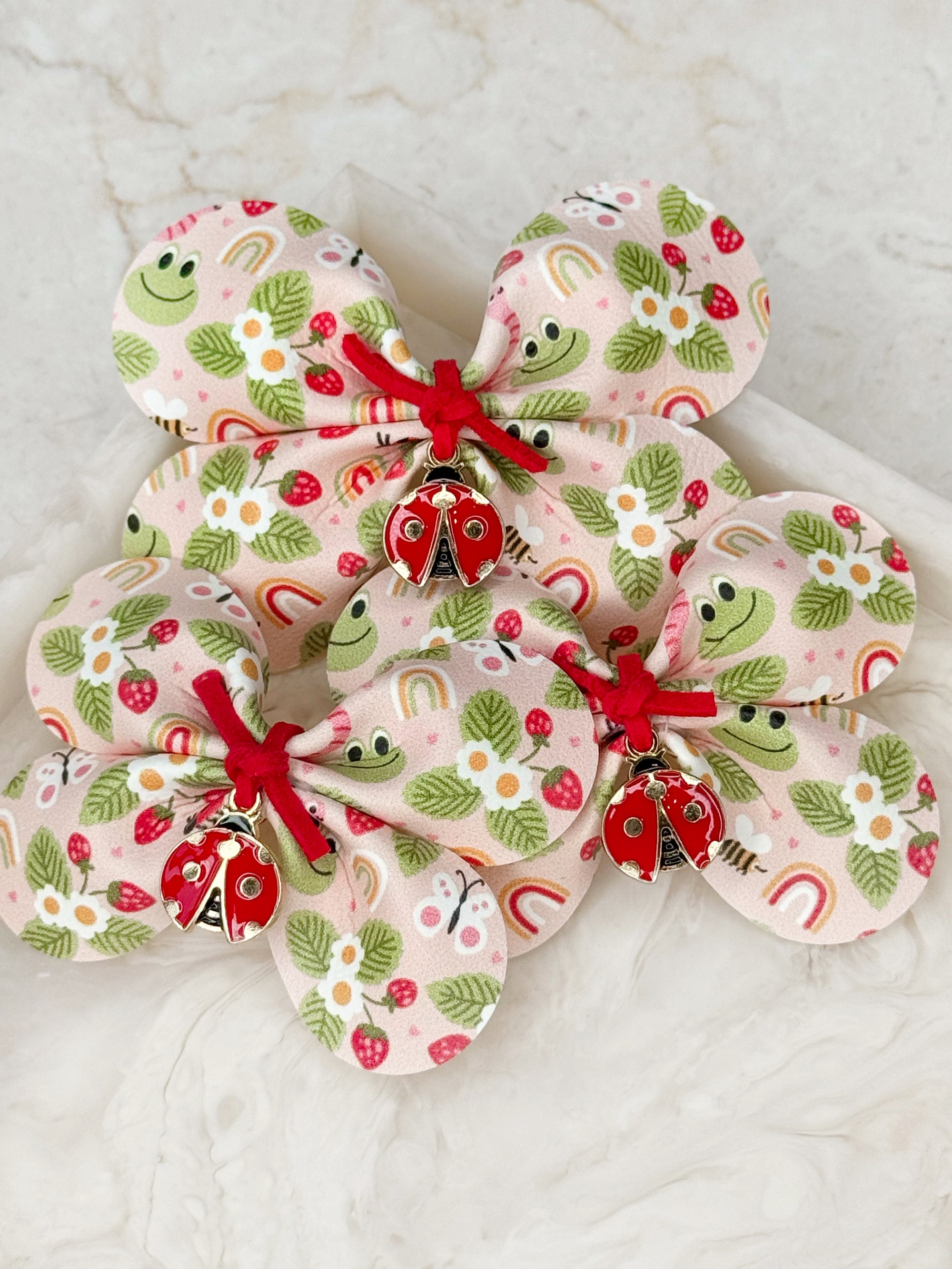 Garden Friends Baby Bow