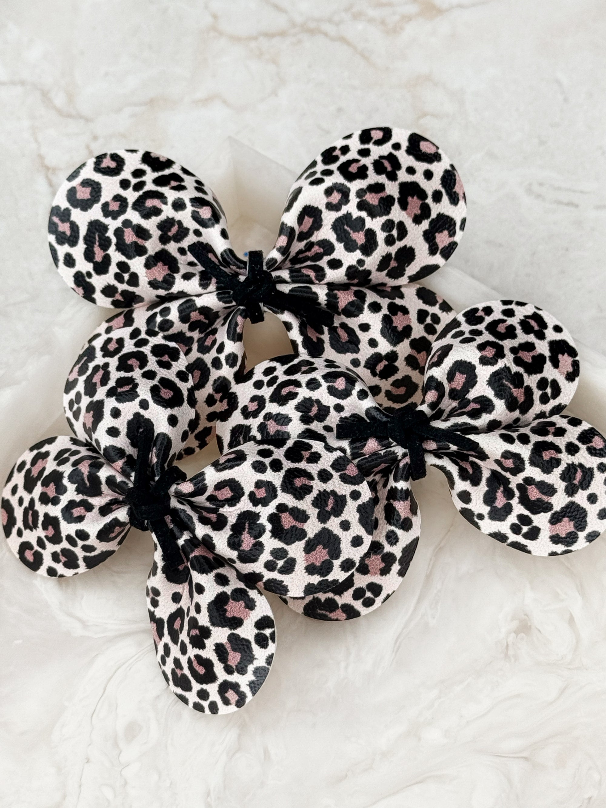 Leopard Girl Baby Bow