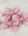 Giraffe Print Baby Bow