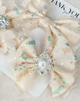 Autumn Sparkle Capri Baby Bow