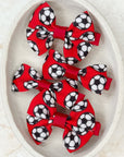 Game Day Mini Capri & Prinny Baby Bows