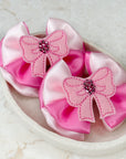 She’s Just A Girl Satin Baby Bow
