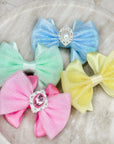 Our Satin & Tulle Bebe Baby Bows