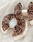 Classic Leopard Capri Baby Bow