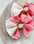 Peaches & Cream Bebe Baby Bow