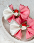 Peaches & Cream Bebe Baby Bow