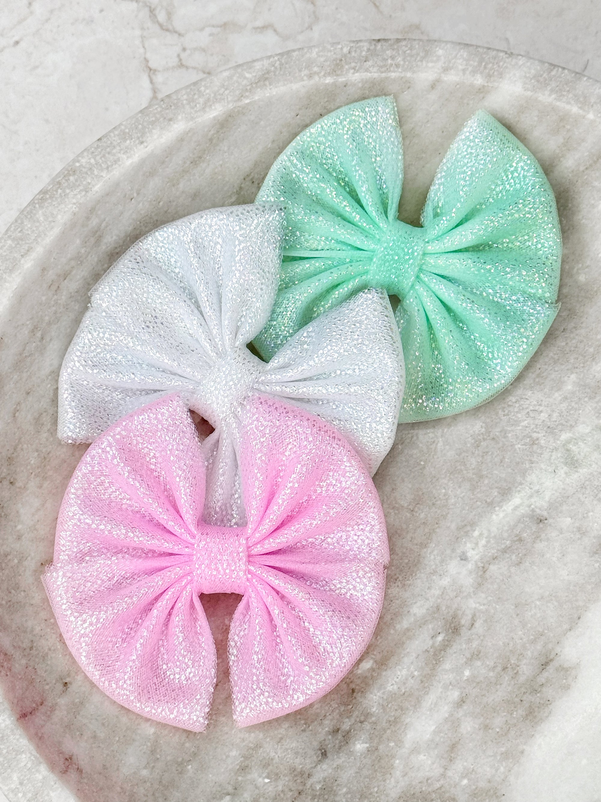 Tulle Capri Baby Bows