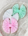 Tulle Capri Baby Bows