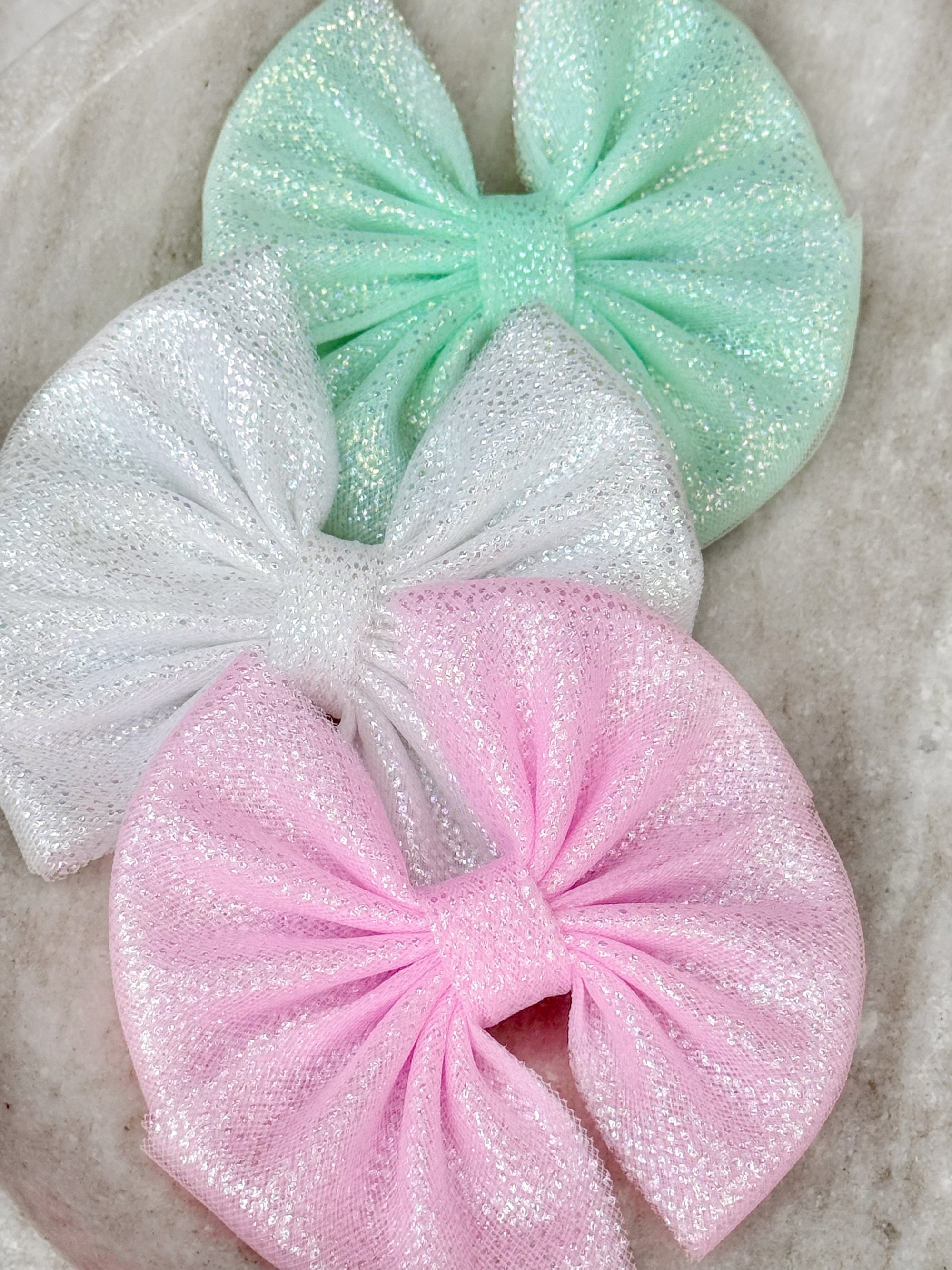 Tulle Capri Baby Bows