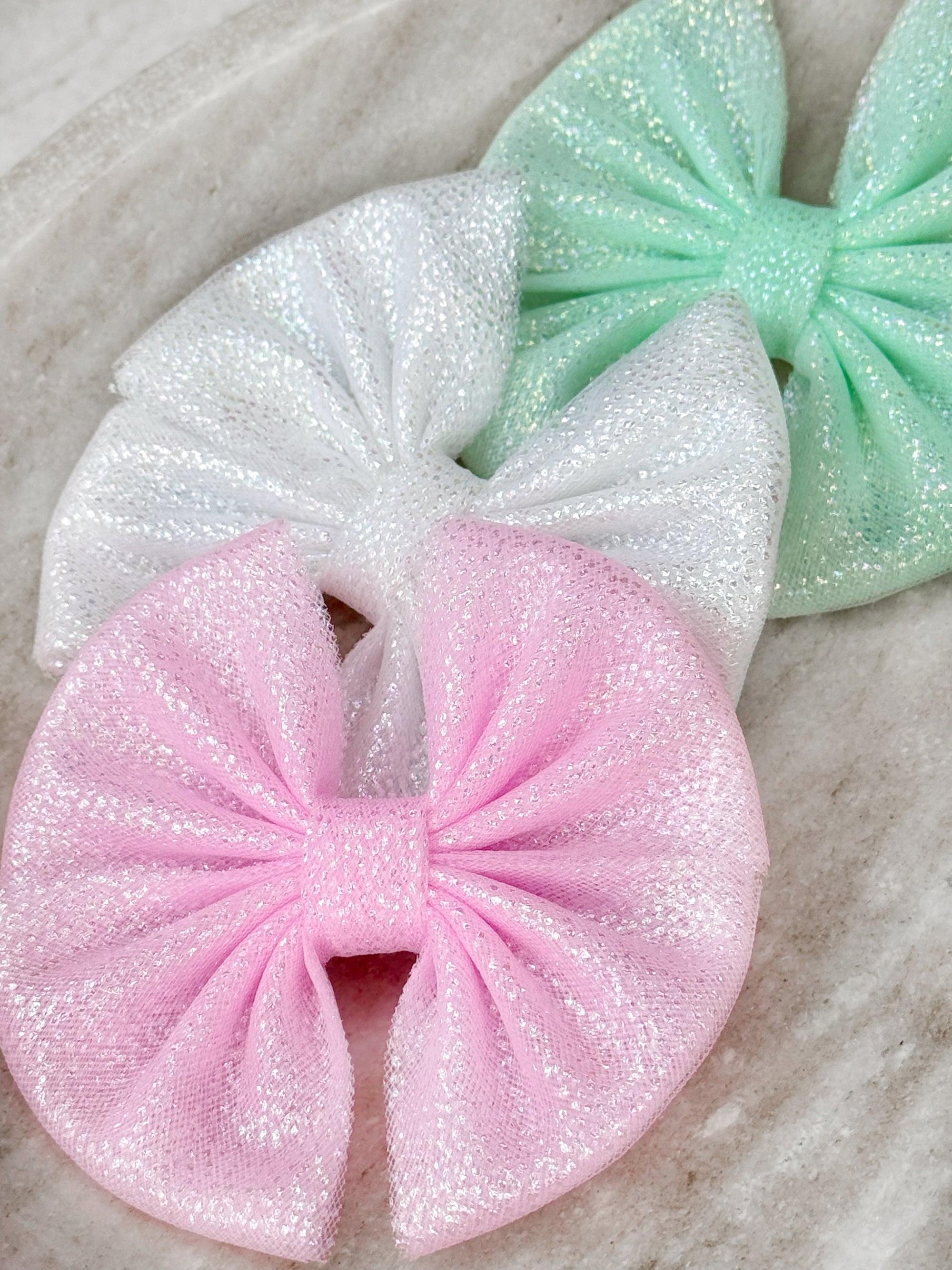 Tulle Capri Baby Bows
