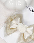 Pumpkin Sparkle Capri Baby Bow