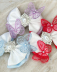 Floating Butterflies Capri Baby Bow