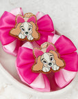 Pink Pup Capri Baby Bow