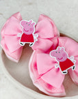 Your Favourite Piggy Capri Baby Bow