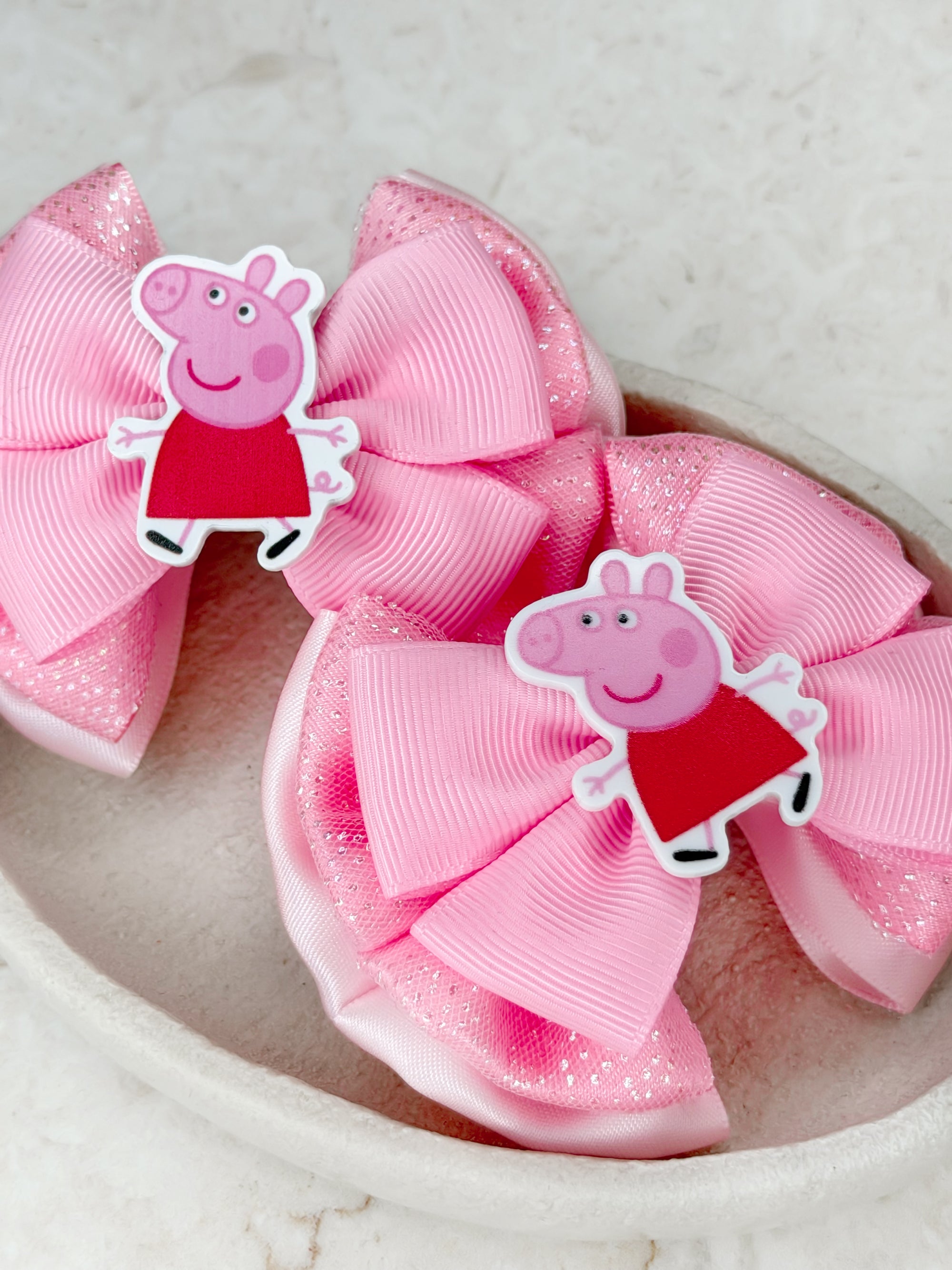 Your Favourite Piggy Capri Baby Bow