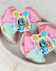 Rainbow pups Capri Baby Bow