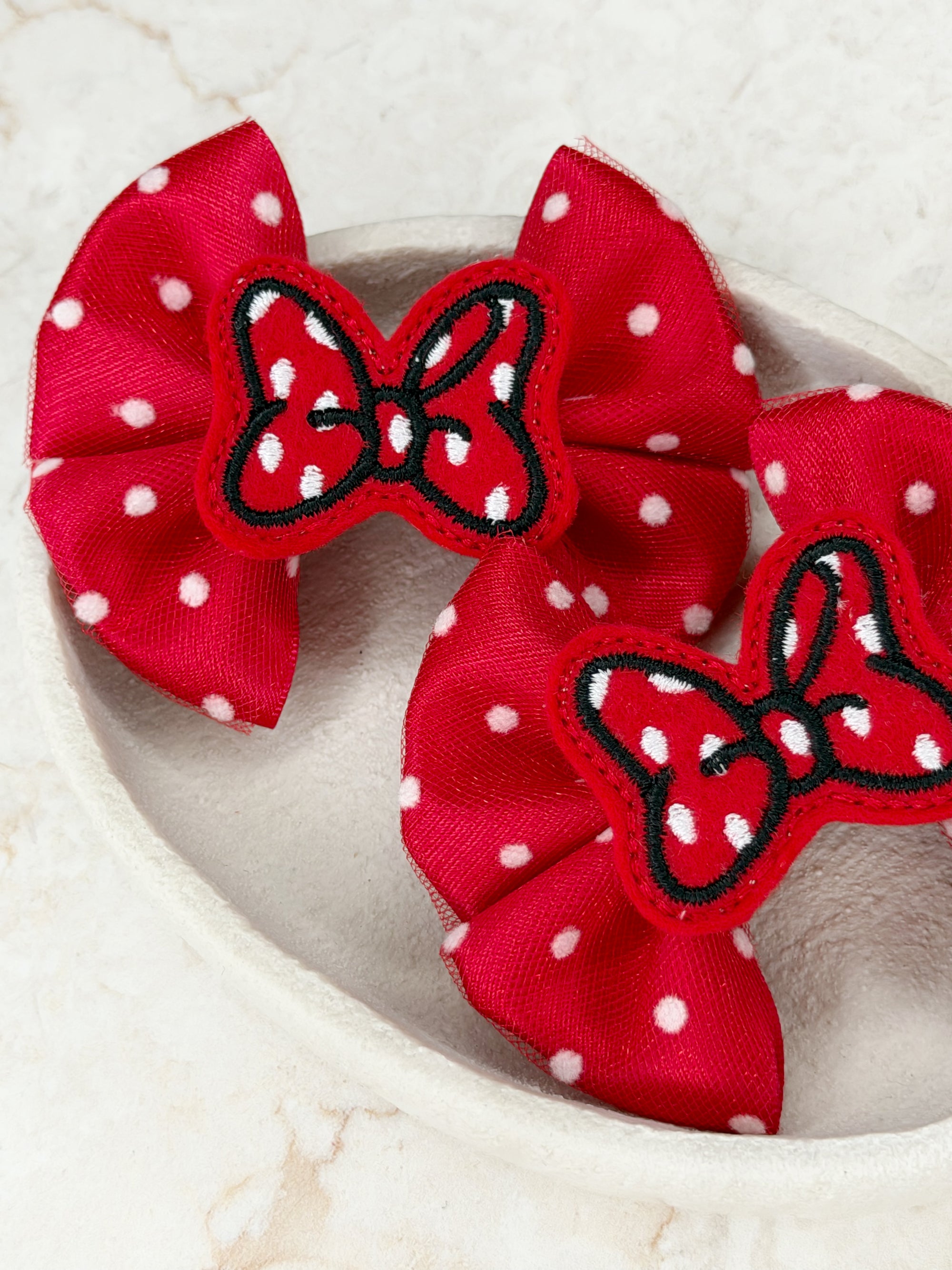 Polka Dot Bow Capri Baby Bow