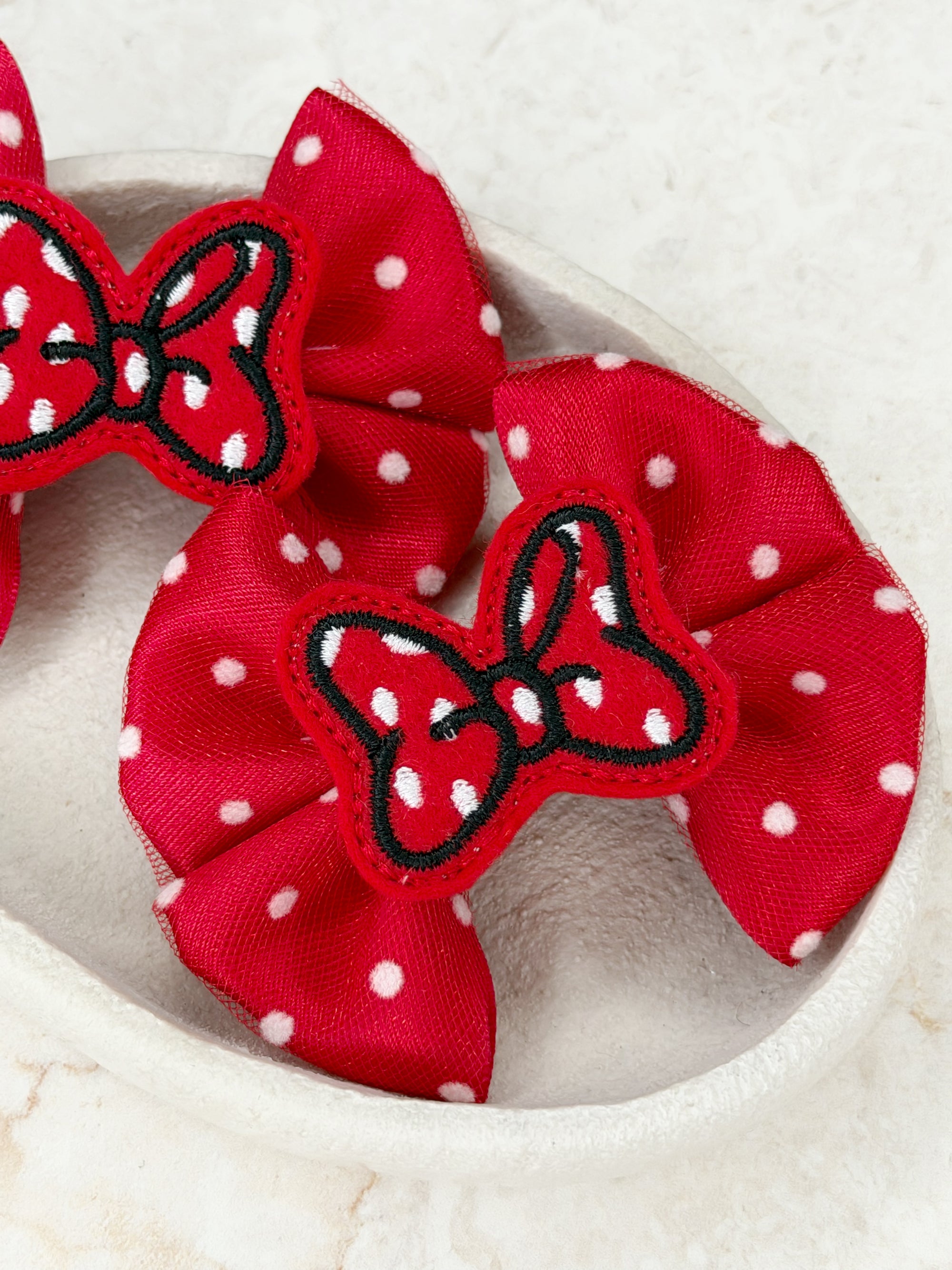 Polka Dot Bow Capri Baby Bow