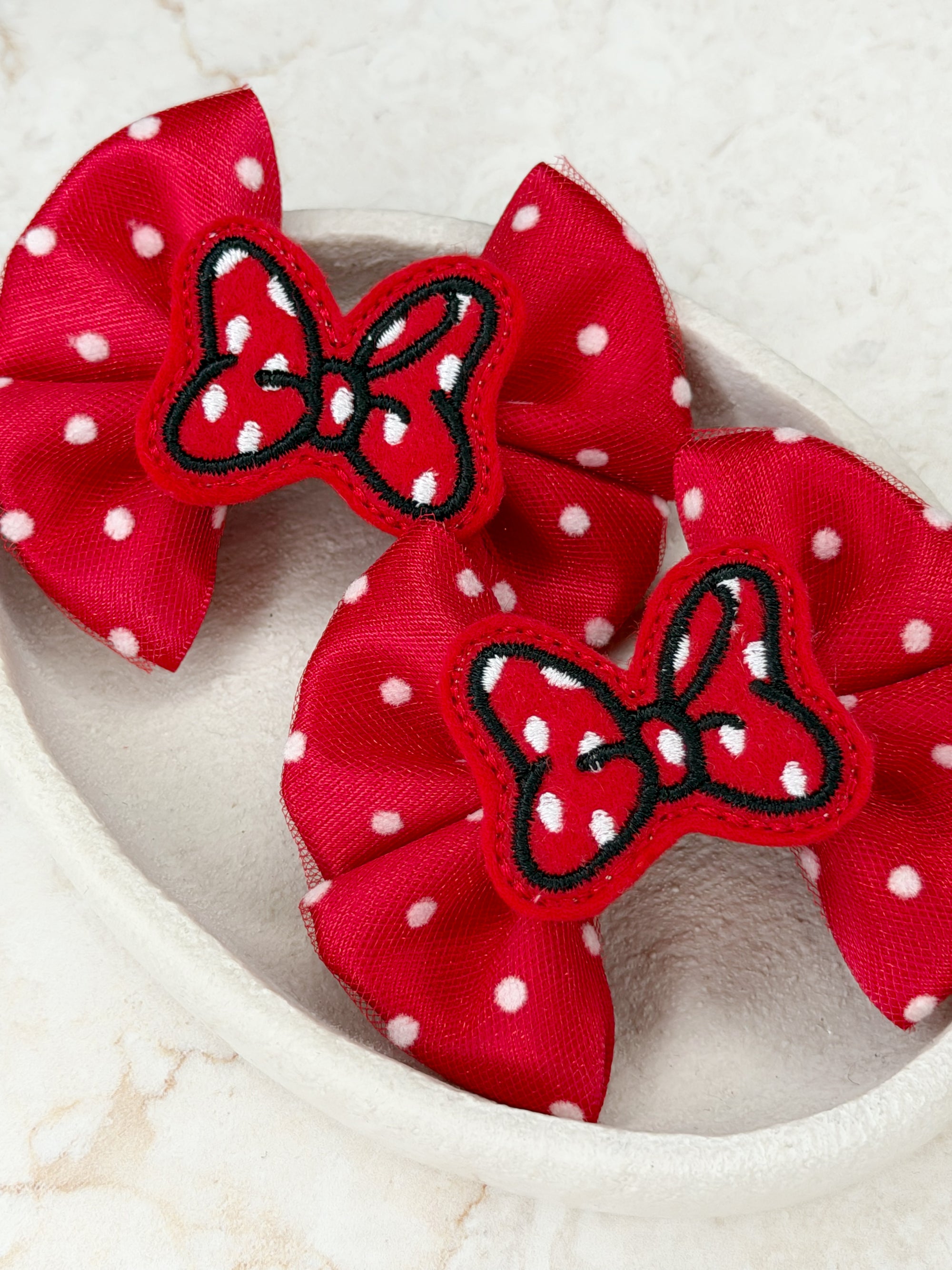 Polka Dot Bow Capri Baby Bow