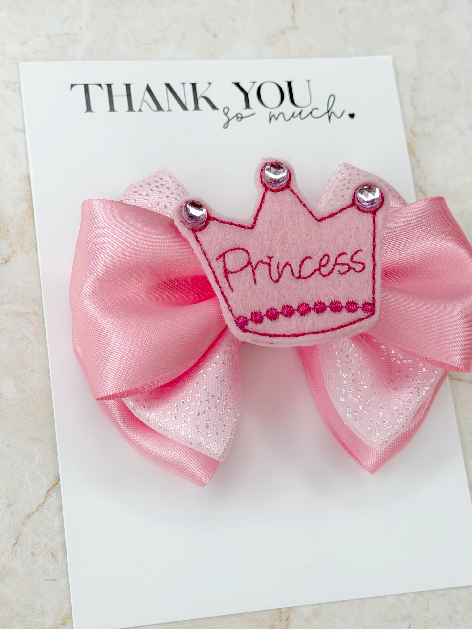She’a A Princess Duh Baby Bow