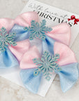Baby It’s Cold Outside Capri Baby Bow