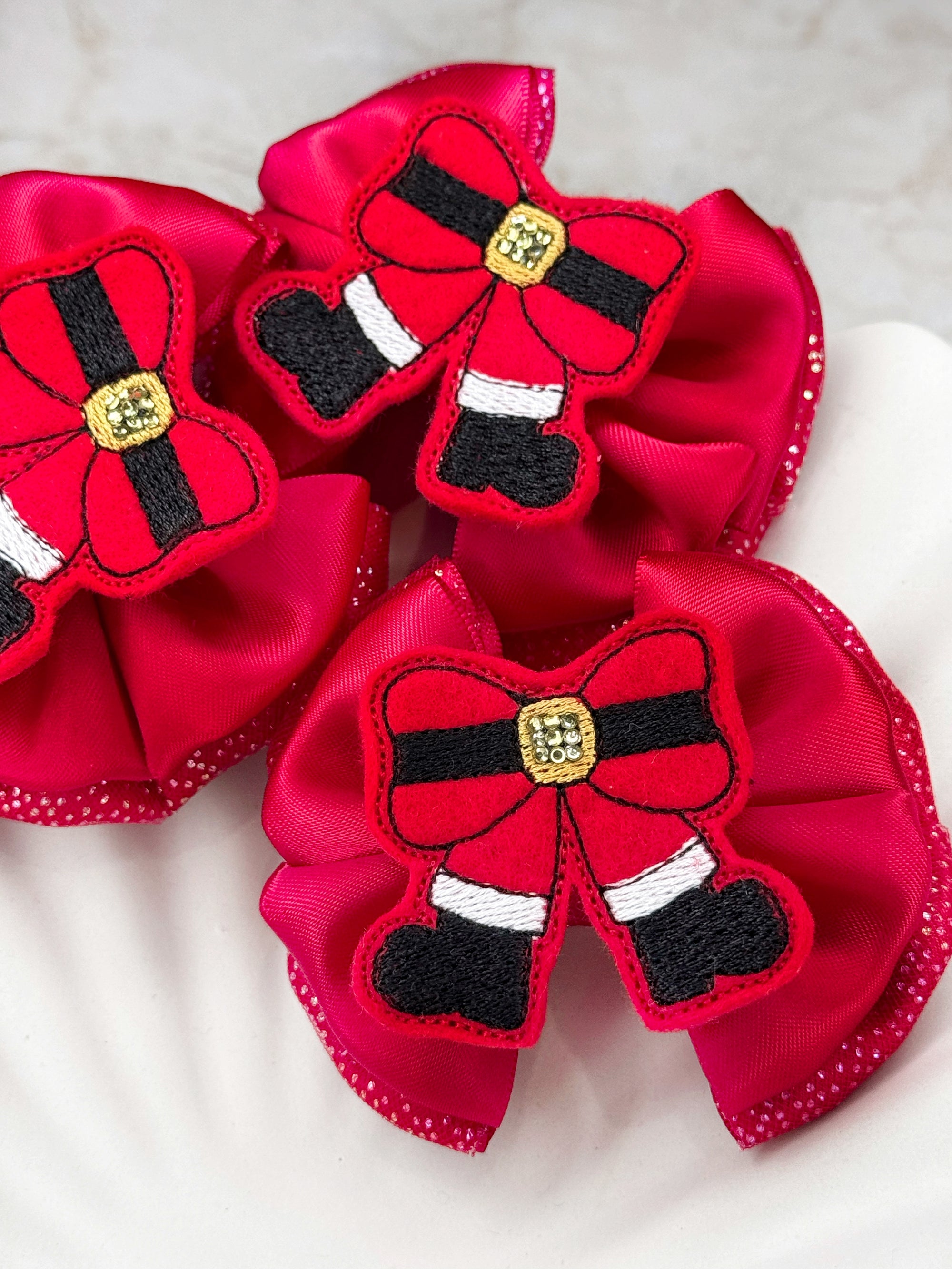 Mr Claus Capri Baby Bow