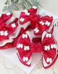 All I Want For Christmas Capri Baby Bow