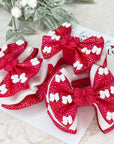 All I Want For Christmas Capri Baby Bow