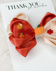 Harvest Ivy Satin Bow