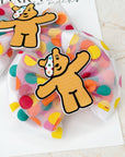 Yellow Bear Capri Baby Bow