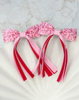 Candy Cane Land Florence Tassel Bow