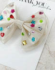 Our Satin Fun Gem Capri Baby Bows