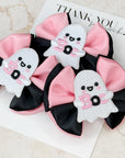 Boo The Ghost Capri Baby Bow