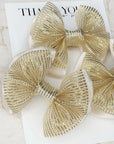 Fall Glistens Capri Baby Bow