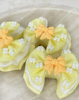 Lemon Sorbet Capri Baby Bow