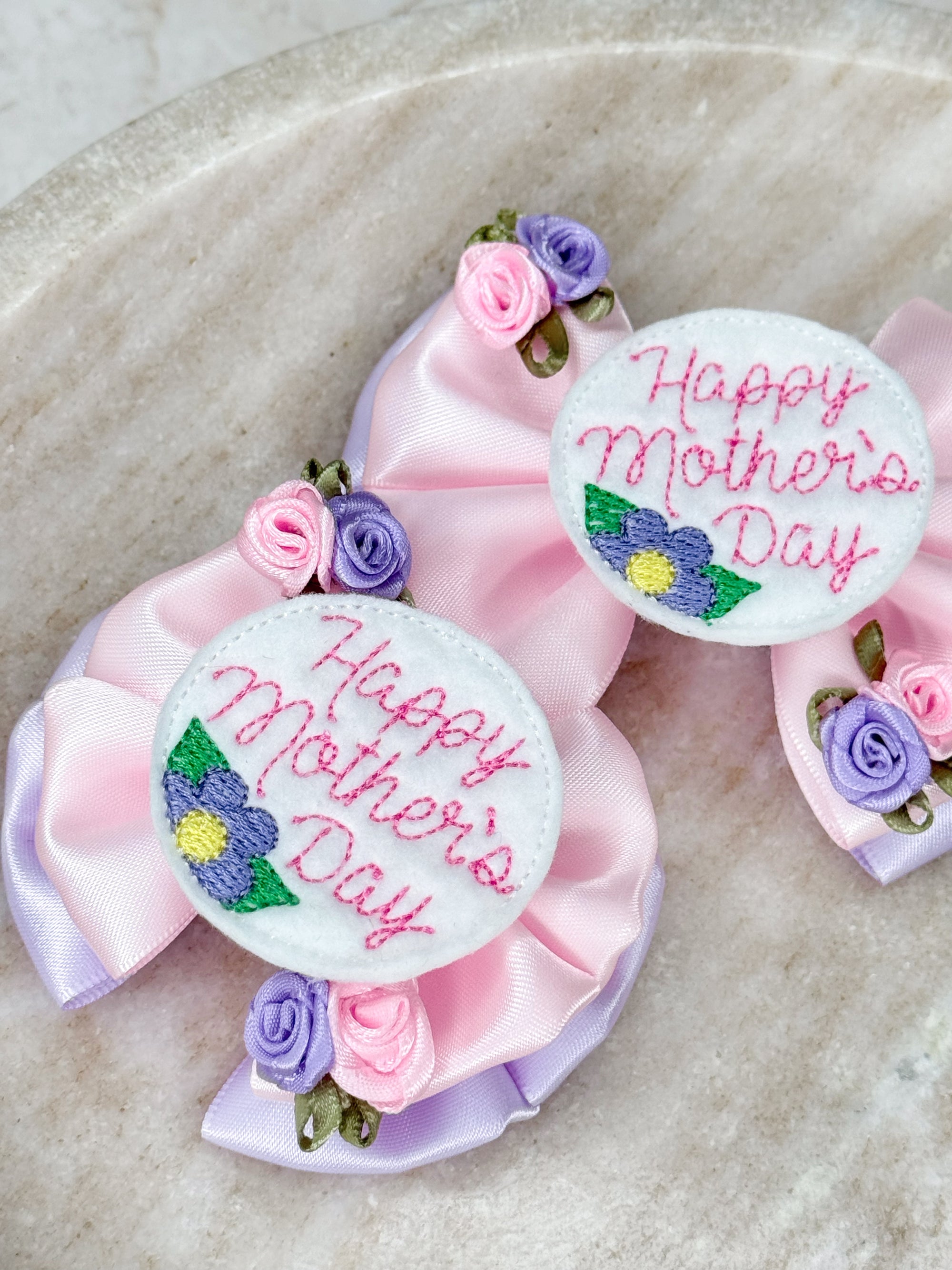 Happy Mothers Day Capri Baby Bow