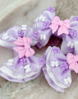 Fields Of Lavender Capri Baby Bow