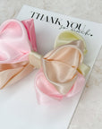 Soft Pastel Ivy Satin Bow